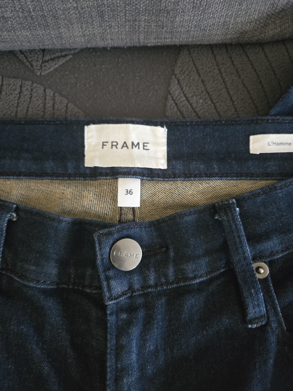 Frame Denim Men's Deep Indigo Slim Jeans